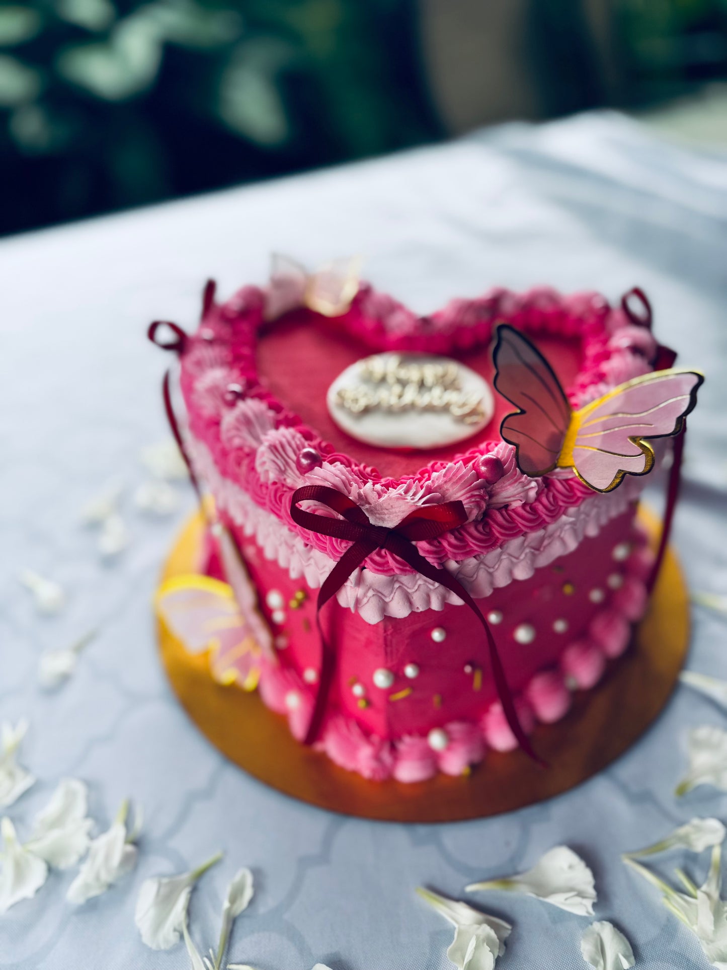 Heart Vintage Cake