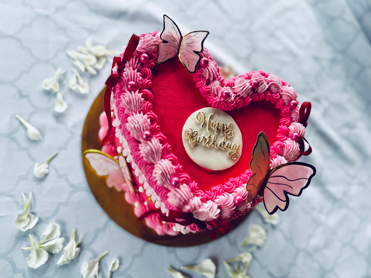 Heart Vintage Cake