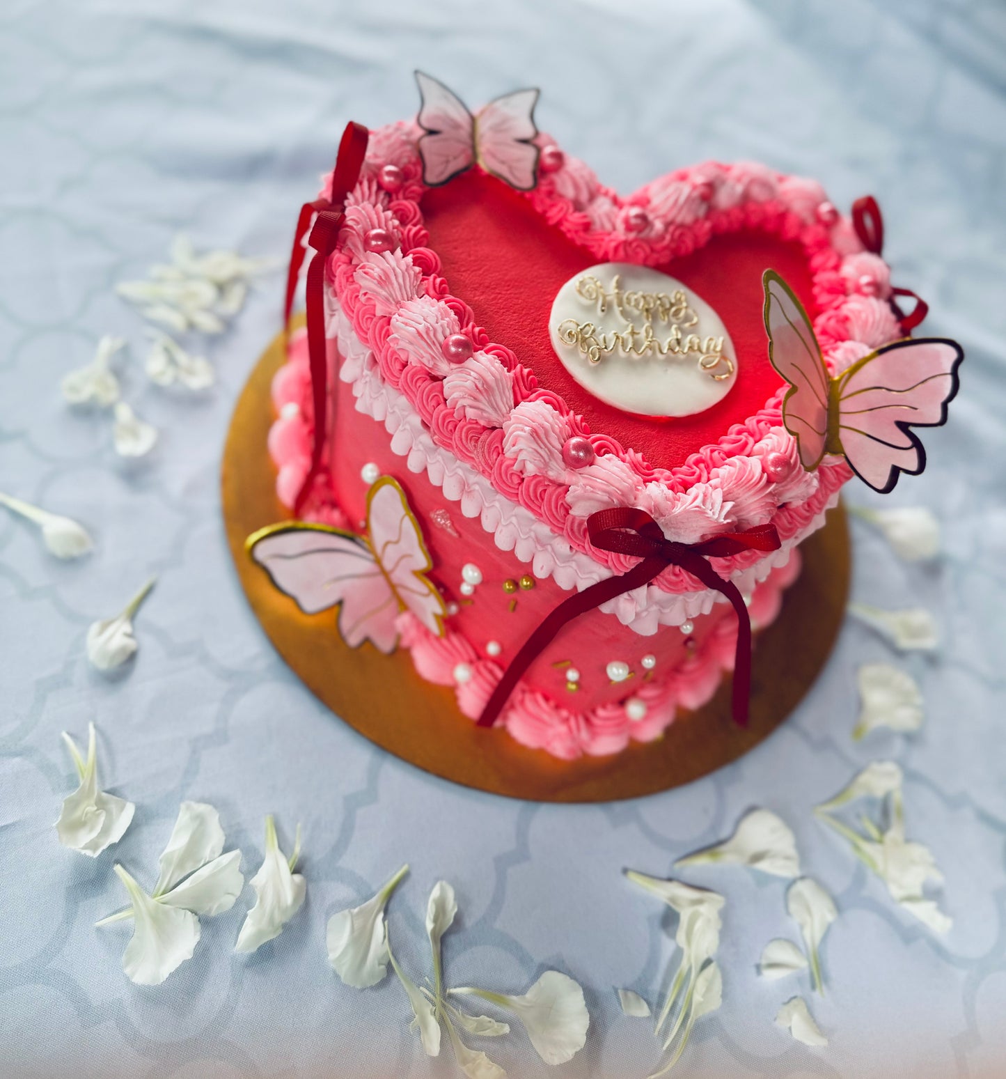 Heart Vintage Cake